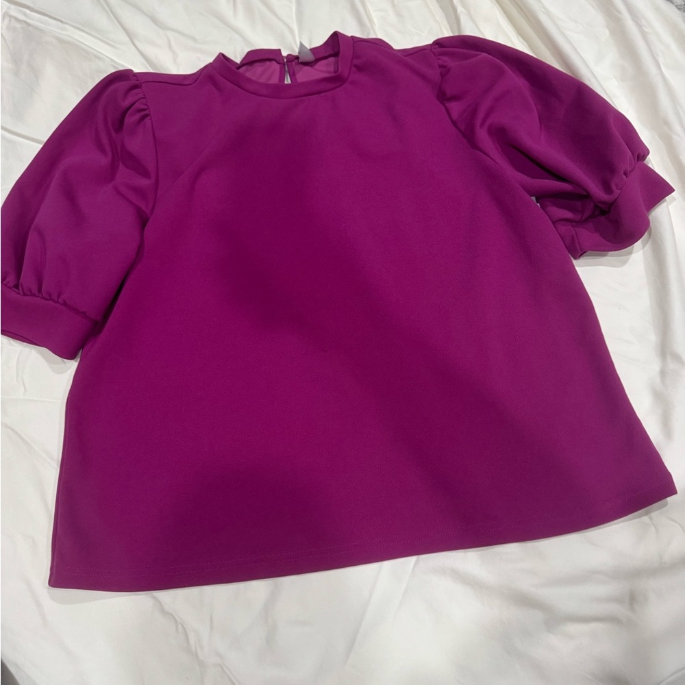 Fuchsia dress shirt
